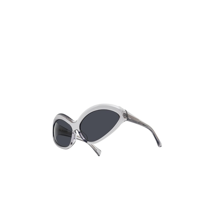 JW PEI Women's Quorra Cateye Sunglasses, Gray, Medium