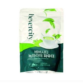 Weber City Green Tea Latte Powder 500g, 1 piece, 1 piece / 베버시티 녹차라떼 파우더 500g, 1개, 1개입