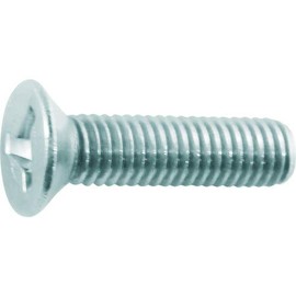 TRUSCO B1130306 Tri-Wing Countersunk Head Machine Screws, Stainless Steel, M3X6, 14 Pieces