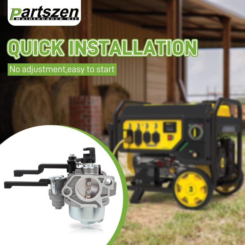 partszen Carburetor for Kohler Command Pro 420CC CH440 14HP Engine