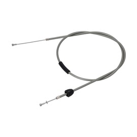 AKF Front Brake Plate with Brake Cable Silver Grey Conversion Kit on External Brake Lever for Simson KR51 Schwalbe, Star, Sparrow, Habicht