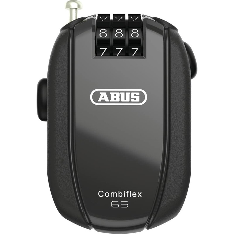 ABUS Combiflex Cable Lock - Lock for securing skis, Helmet,