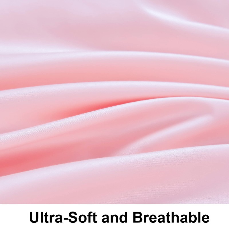 NTBAY 500 Thread Count 100% Egyptian Cotton Double Fitted Sheet,