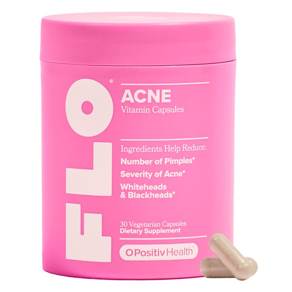 O Positiv FLO Acne Capsules – Formulated to Reduce The