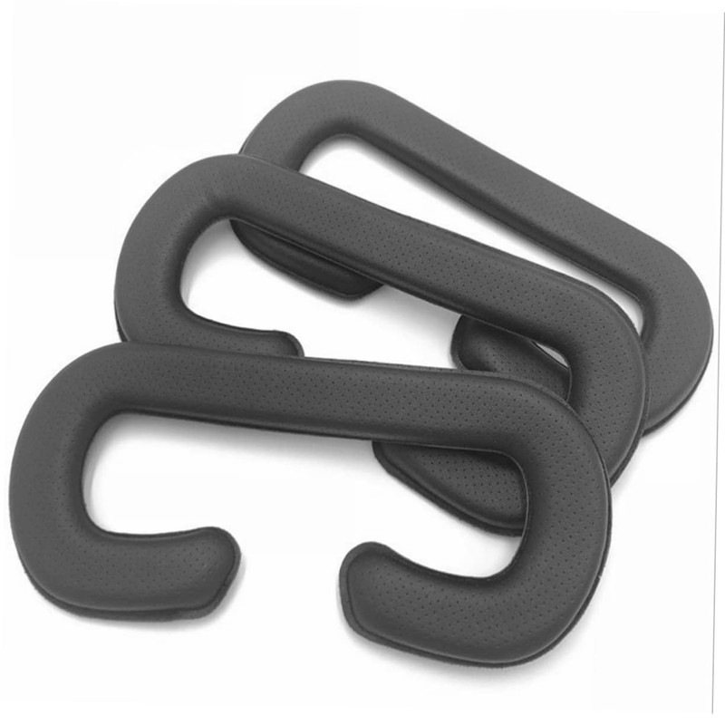 OSALADI 3pcs Pu Cushion Cover for Vr Headset Sponge Replacement