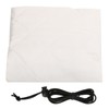 Indoor Air Conditioner Cover Window Unit AntiRust CreamyWhite 53.3x35.6x7.6cm with