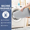 OLANLY Toilet Rugs U-Shaped 24x20, Extra Soft Absorbent Thick Memory