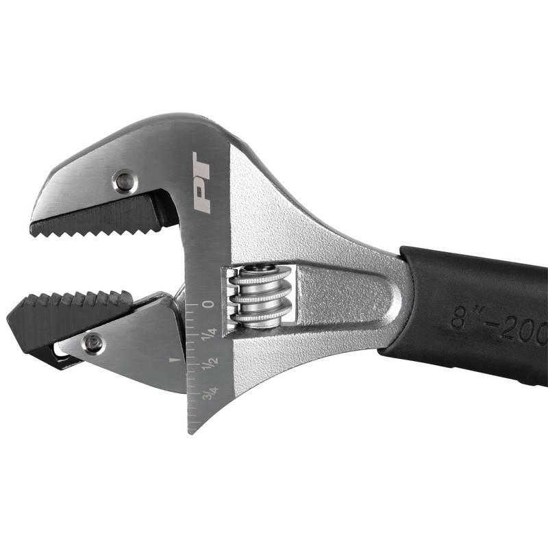 Performance Tool W30625 8 In. Ratcheting Adjustable Wrench - Sliding