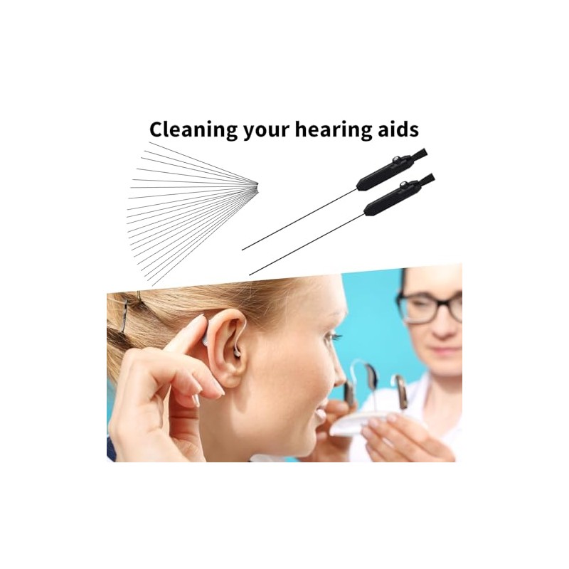 22Pcs Hearing Aid Cleaning Kits, with 20 Hearing Aid Cleaning