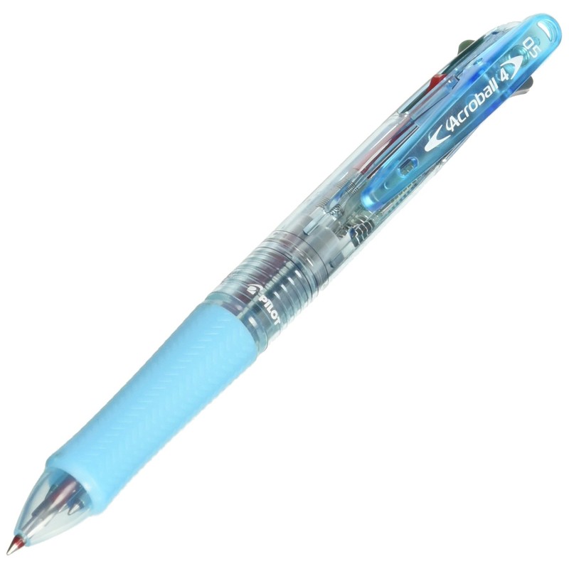 Pilot 4 Color Ballpoint Pen, Acroball 4, Extra Fine, Black/Red/Blue/Green