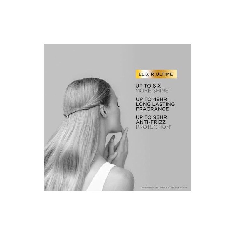 Kérastase Elixir Ultime, Oil-infused Shine Shampoo, For Dull Hair, With