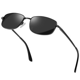 MAIVARDAY Men's Fishing Sunglasses, A: Matte black