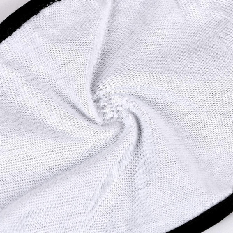 3 Pack Unisex Face Covering, Black Dust Cotton, Washable, Reusable