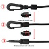 1/4" x 25' Elastic Bungee Shock Cord - Kayak Stretch