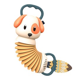 Baby Accordion Musical Instrument Interactive Early Educational Developmental Hand Grip Accordion Toy for Infants Kids Dog