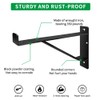 Heavy Duty Shelf Brackets 16 inch, Industrial Wall Brackets with