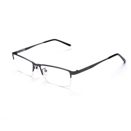 Half Frame Nearsighted Distance Glasses -5.00 Men Women Simple Comfortable Myopia Glasses