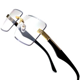 Unbranded Men Eye Glasses Clear Lens Hip Hop Cholo Street Wear Rap Rapper Style Buffs New