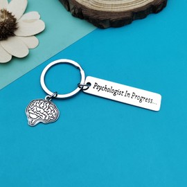 Psychotherapist Gift Psychologist Keyring Psychologist Graduation Gift School Psychologist College Graduation Gift Psychological Counselor Gift Psychiatrist Appreciation Gift Psychologist in Progress