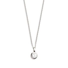 Xenox Women Silver Pendant Necklace - XS7284