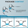 YBWM 2 Packs Headgear Straps Compatible with Wisp Nasal Mask,Adjustable