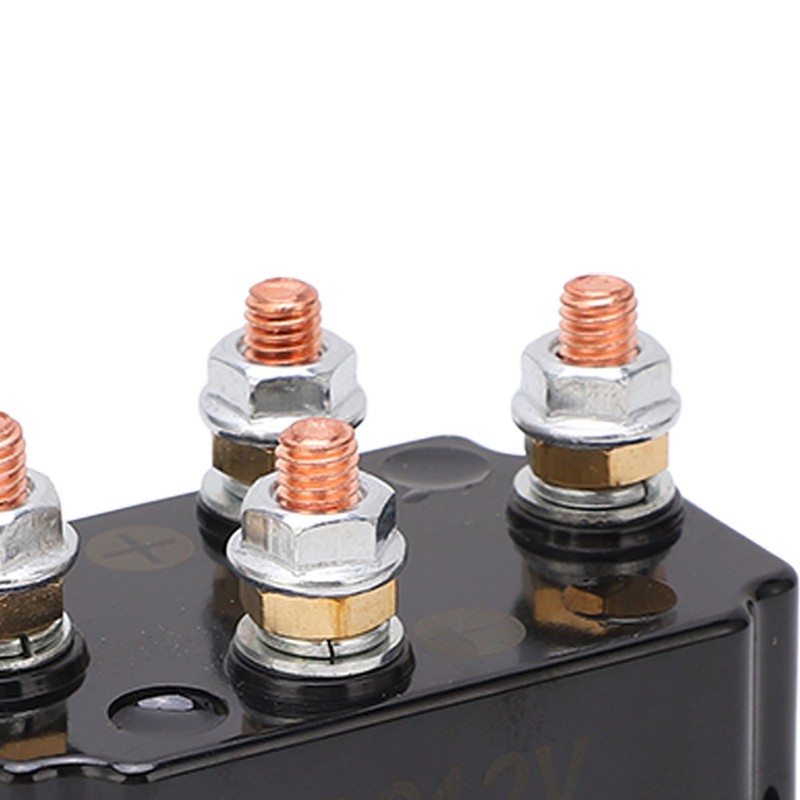Winch Relay 250A Integrated Waterproof ABS Brass Electric Winch Relay