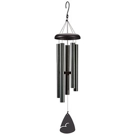 Carson Home Accents Signature Series Chimes 36-Inch Forest Green Fleck Chime