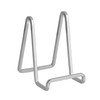 DIDUDIDU Plate Holder Easel Display Stand - 4.5 inch Silver