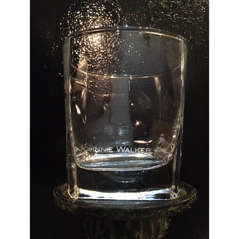Johnnie Walker Vintage JOHNNIE WALKER Walking Man Logo Square Base