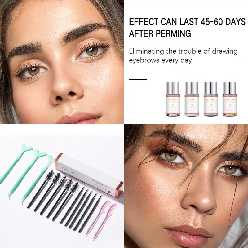 Kit Planchado De Cejas Laminado Profesional Lash