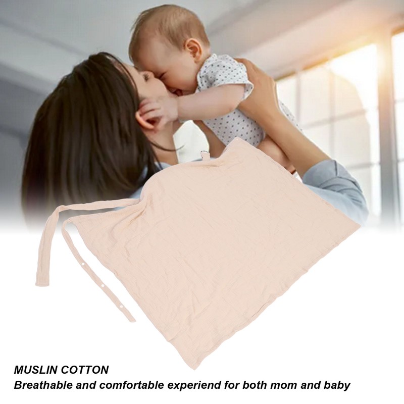 Nursing Cover for Breastfeeding Privacy Protection Breathable Cotton Multi Use