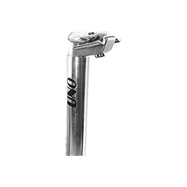 Kalloy Uno TE379-25.4/54 Seat Post for BTT Aluminium - Colour: Silver, colour: silver
