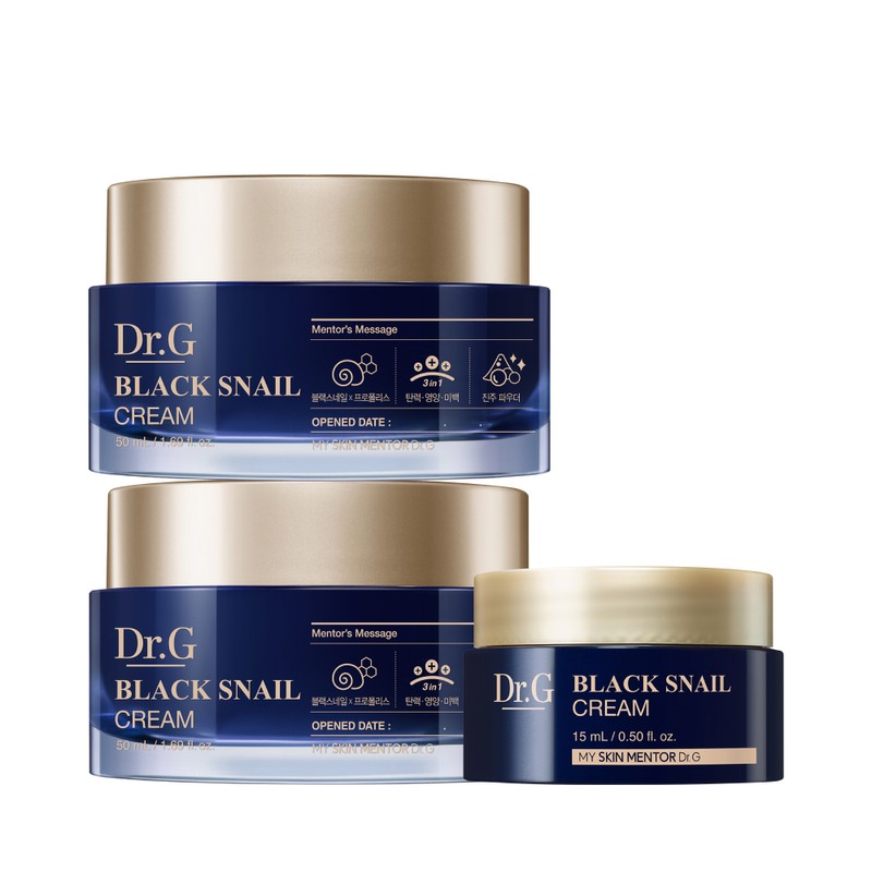 Dr.G [1+1/Glowing Elasticity] Dr.G Black Snail Cream 50ml 1+1 Promotion