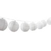 Dehner Solar Fairy Lights Lantern, Length 240 cm, Nylon/Plastic, White
