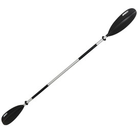Sea Eagle 4 Part Easy Pack Kayak Paddle (7'10 inch) with Asymmetrical Fiberglass Reinforced Nylon Blades Boats (2)