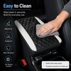 Car Armrest Cushion for Center Console – PU Leather Anti-Scratch