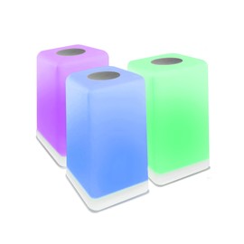 FriendLi Friendship Lamp® - Subscription Required Wi-Fi LED Light for Long Distance Touch Lamp, Perfect Gift for Connection, Best Friend, Relationship, Family, Friendship, Unique Gifts (Set of 3)