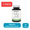 Magnesio Mg Frasco 60 Cápsulas De 326 Mg 2 Pack