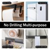 Magnetic Black Kitchen Roll Holder, Carbon Steel Kitchen Roll Holder,