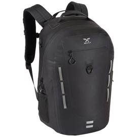 Xelfly Submersipack Waterproof Backpack - Submersible, Inflatable, Floating TPU Coated Durable Nylon Dry Bag with Airtight Zipper for Kayak, Fishing, Boating, Hiking, Paddle Board (Gray Stone, 25L)