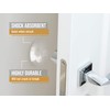 Ducki Door Stopper Wall Protector - Self Adhesive, Quiet, Reusable