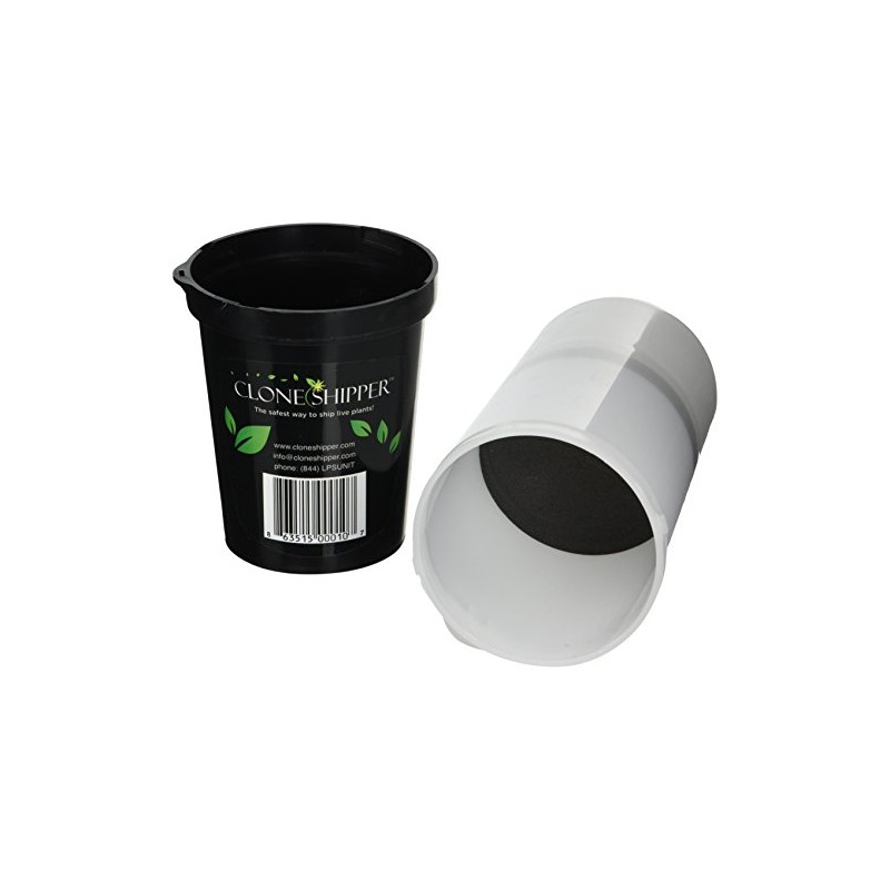 Clone Shipper CSU0001 Plastic Plant Packaging, 10 Inches x 4