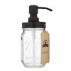 Jarmazing Products Mason Jar Soap Dispenser - Black - 16