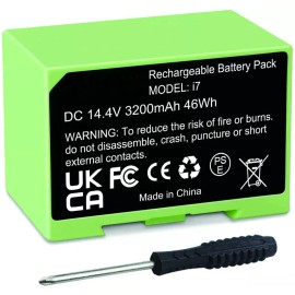 Unbranded 3200mAh i4 Battery for iRobot Roomba i4+ 4552 i4 4150 4550 Robot Vacuum Battery