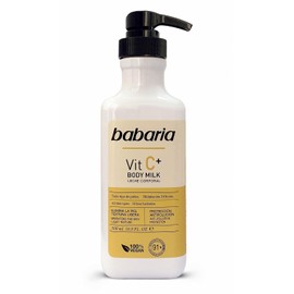 Babaria Leche Corporal Vitamina C, Blanco, 500 ml