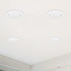 VOSAREA 4pcs Ceiling Hole Cover Round Covering Plates Circular Ceiling