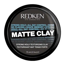 REDKEN Matte Clay Styling Clay for Flexible Hold in Bed Head for Men and Women Colour-safe Formula with UV Filters 50ml