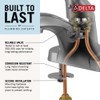 Delta Faucet Foundations Centerset Bathroom Faucet, Chrome 1-Handle Bathroom Faucet,