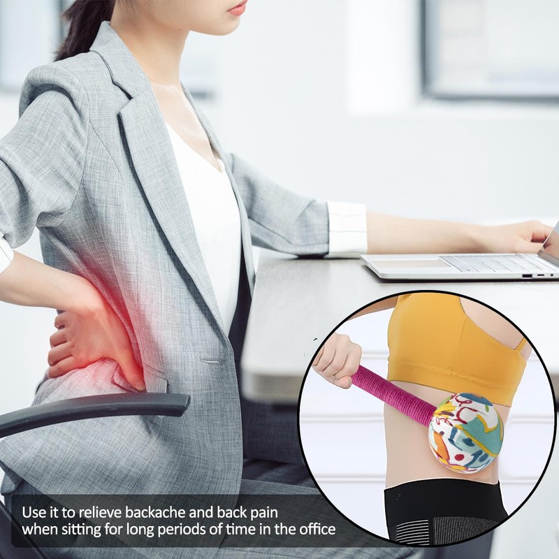 OnVisit 2PCS Long Size Manual Lymphatic Drainage Massage Hammer for