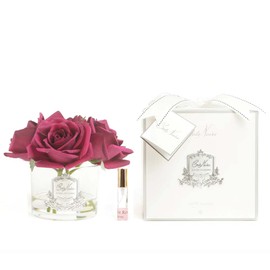 Cote Noire-Five Roses in Clear and Carmine Red